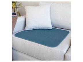 203279 H1 84 051061 25 1BL Chair Pad Conni Washable Large 510 x 610mm 1000mL Teal Blue