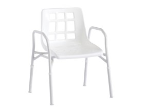 113220 1322 Shower Chair Extra Care Aluminium with Arms 510mm SWL 150Kg
