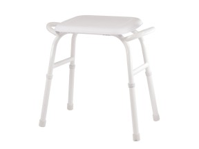 115500 1550 Shower Stool Plastic Seat without Arms