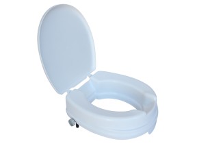 117110 1711 Raised Toilet Seat Roma with Lid 100mm