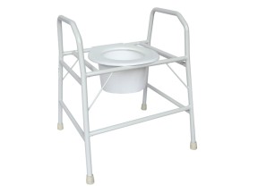 117610 1761 Over Toilet Frame Extra Care Fixed Height 560mm Wide SWL 220Kg
