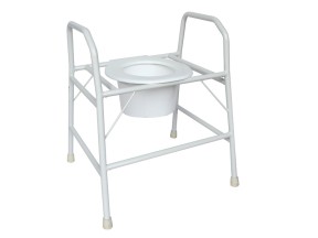 117630 1763 Over Toilet Frame Extra Care Fixed Height 660mm Wide SWL 250Kg