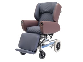 100401 10040B Care Chair Standard Deluxe Legrest Cornflower Blue Regency R3000 SWL 180kg