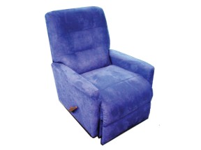 106002 10600Y Lever Recliner Chair Savoy with Chaise Yellow Grade Fabric