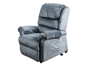107402 10740BL Lift Recline Chair 2 Motor Blue Relaxer SWL 170kg