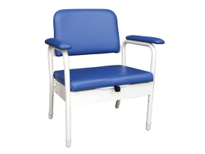 130201 3020C Bedside Commode Extra Care 500mm Champagne SWL 135Kg