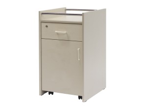 135100 3510 Bedside Cabinet 1 Drawer 1 Door with Lock Unicare