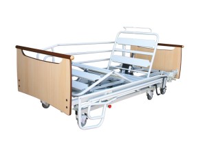 136400 3640 Nursing Bed Pull a Part Single with Abelia Head Foot Boards Self Help Pole Bed Rails Ansa Xpress SWL 170kg