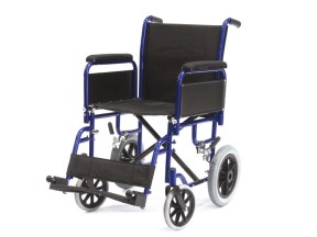 150401 5040BL Wheelchair Echo Ward Transit Blue SWL 125kg