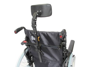 155800 5580 Wheelchair Accessories Breezy Basix Headrest Complete 380mm