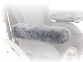 156400 5640 Wheelchair Accessories Sheepskin Covers Armests Standard Full Length Pair