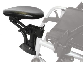 156680 5668 Wheelchair Accessories Stump Support Breezy Basix Left