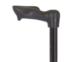 164110 6411 Walking Stick Rehab Moulded Handle Large Grip Right Hand SWL 100kg
