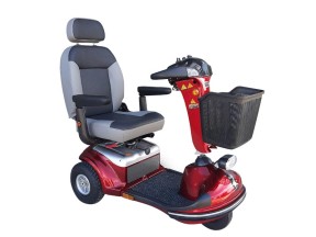 180500 8050 Powered Scooter Shoprider 778HD 3 Wheel with 50a h Batteries