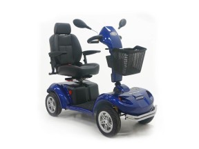 181651 8165BL Powered Scooter Shoprider Rocky 8 4 Wheel Blue