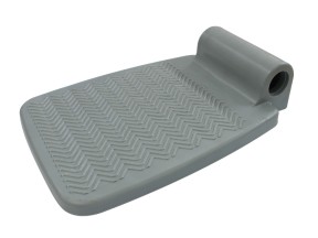 201765 ANDFOOP07 02 Footplate Plastic Grey A D to suit HVL CS Chair Scale