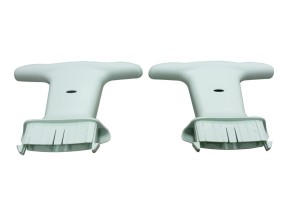 202525 ETCARMP01 01GN Armrest Plastic Green Pair Etac to suit Swift Shower Chair