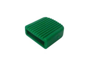203325 HAUBRAW04 02GN Brake Pedal Cap Green Hausted to suit Patient Trolley