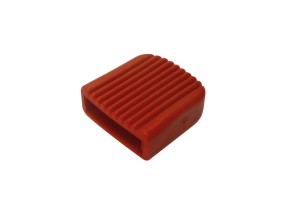 203326 HAUBRAW04 02RD Brake Pedal Cap Red Hausted to suit Patient Trolley