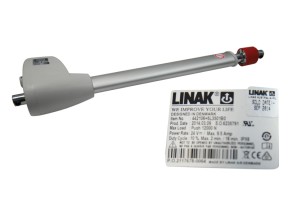 203560 LINACTP07 08 Linear Actuator 350mm 14in Grey Single Pin Mono Plug Linak LA44 to suit Allegro Alto Lifting Hoist