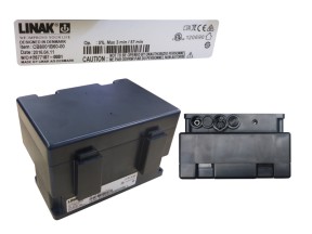 203604 LINCONP05 02BLK Control Box 1 Channel Black Inbuilt Charger with Batteries Linak CB8A to suit Leckey Horizon Stander