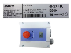 203619 LINCONP07 13 Control Box 2 Channel Mauve with LCD Display Linak to suit Oxford Presence Hoist