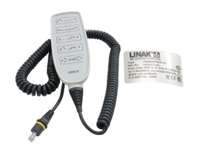 203665 LINHANP03 33 Handset 10 Button Grey 10 Pin Modular Flat Plug Linak HB80