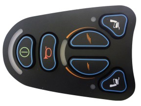204174 PNGCONP08 10 Controller Keypad 6 Button Penny and Giles to suit Penny and Giles VR2 Controller