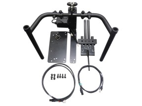204411 QUIBACP08 13 Backrest Powered Recline 510mm 20in with Actuator Cables and Plates Quickie
