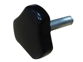 204724 RELARMP05 08 Handwheel Plastic Black Relax to suit Armpad Depth Adjustment