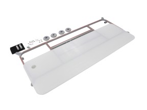 204868 SELFRAP01 02 Shower Trolley Top with Plastic and Bumper Wheels Select to suit Shower Trolley