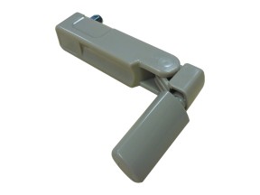 205157 UNIHANW04 01 Handle Plastic Beige Unicare to suit Stainless Steel Patient Trolley