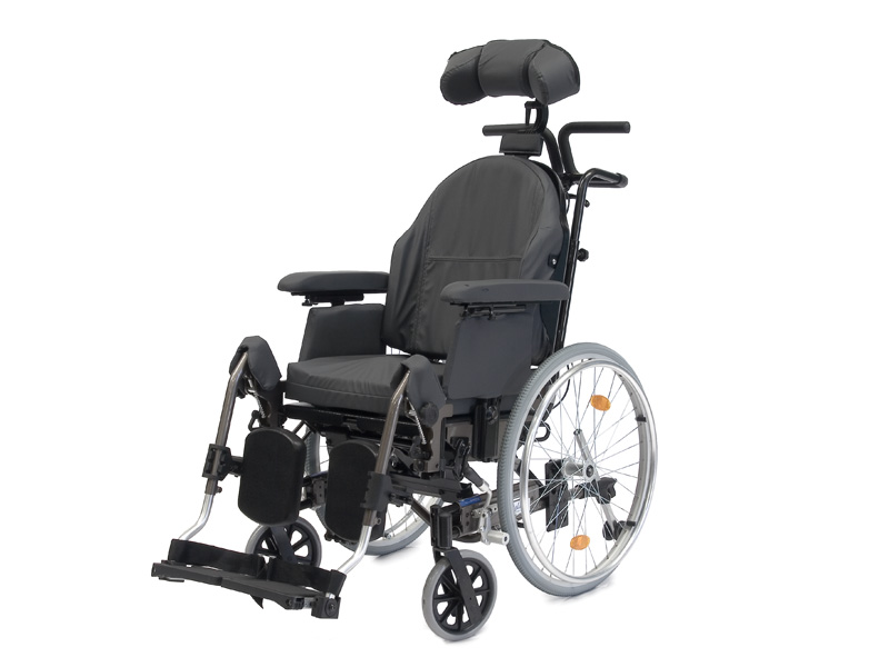 Wheelchair Manual 410mm Tilt Recline With Drum Brake Ansa Relax