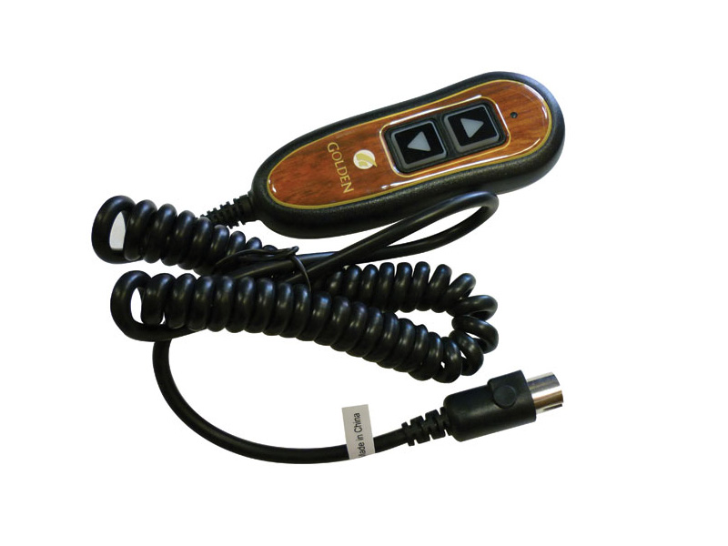 Golden Burl Hand Control Zk1200-hc 2 Button Hand Control 5 Pin LED Lighted 257359